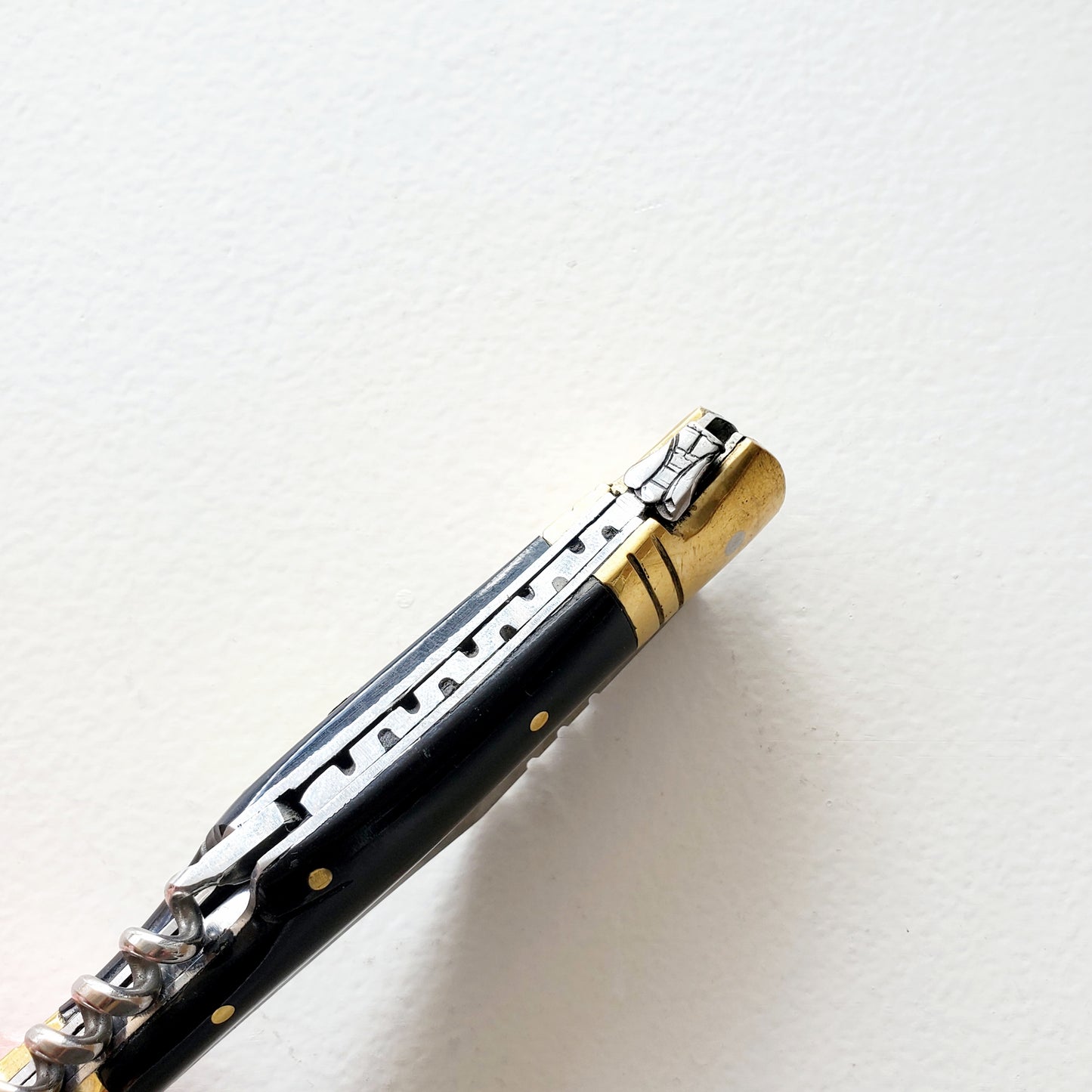 Folding Wine Knife 12cm - Horn