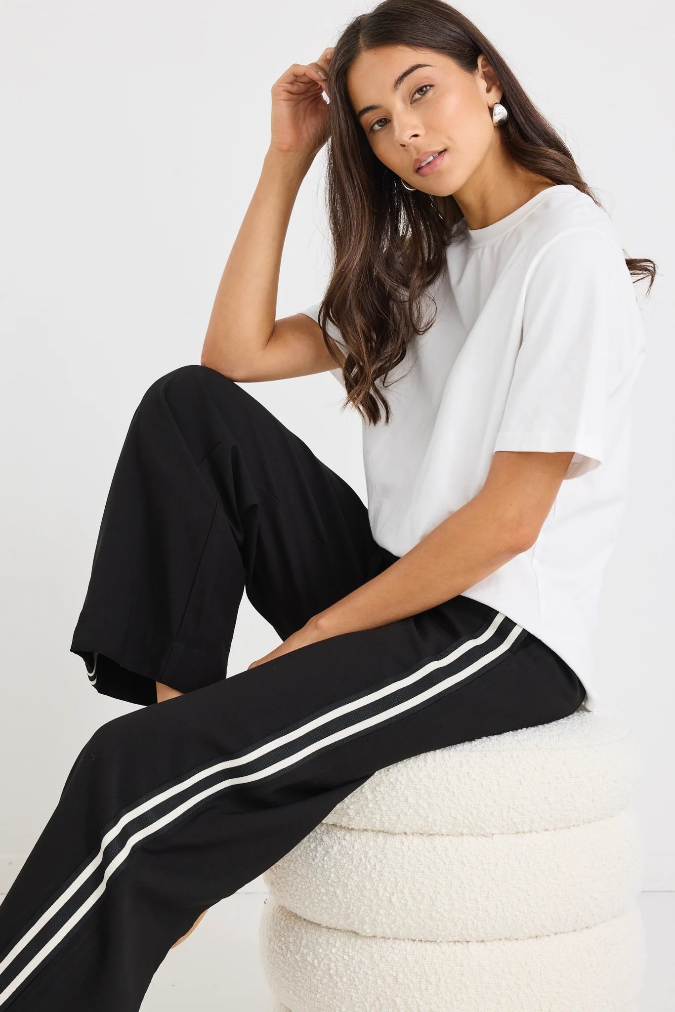 Ambient Wideleg Pants - Black