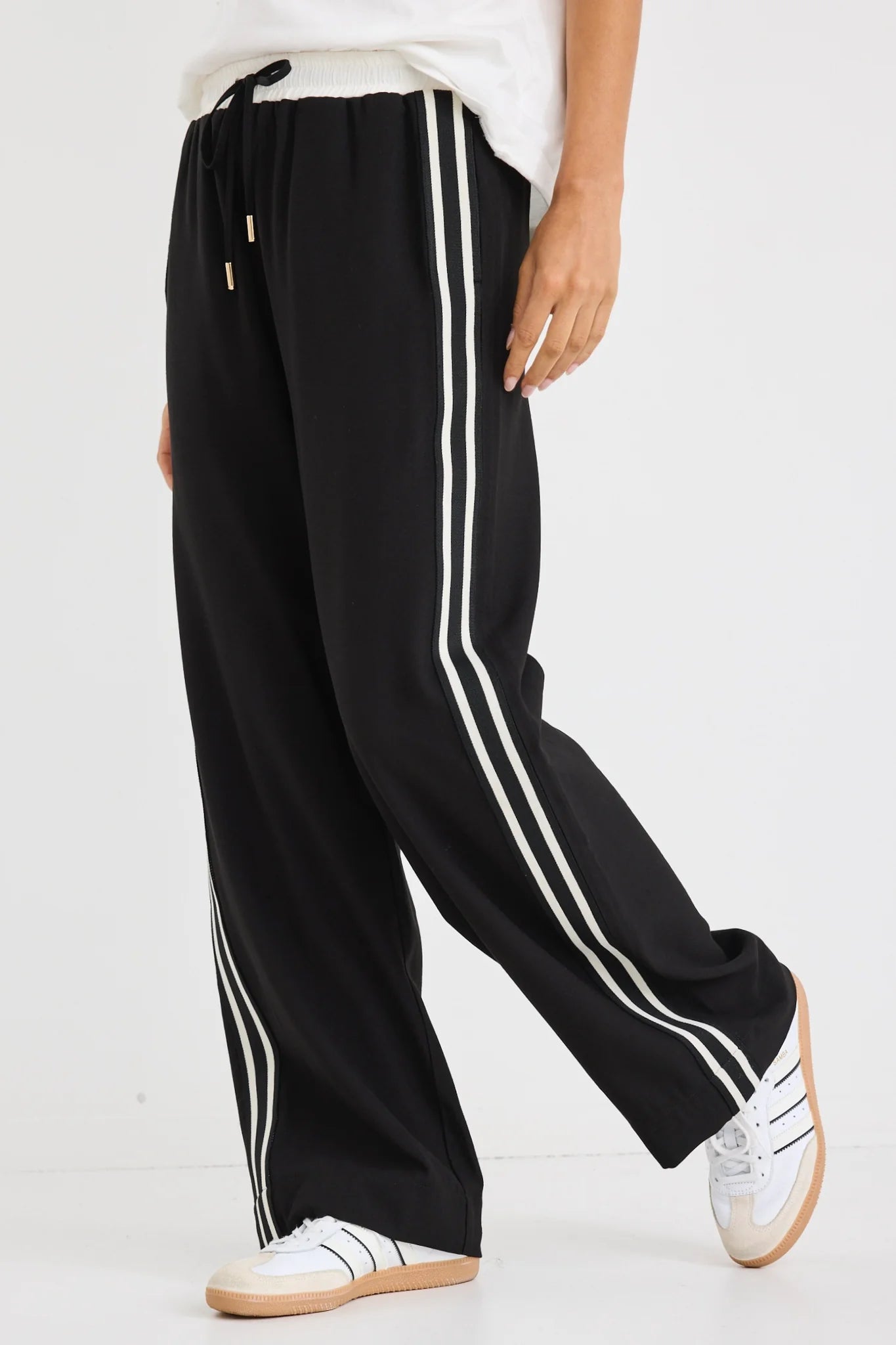 Ambient Wideleg Pants - Black