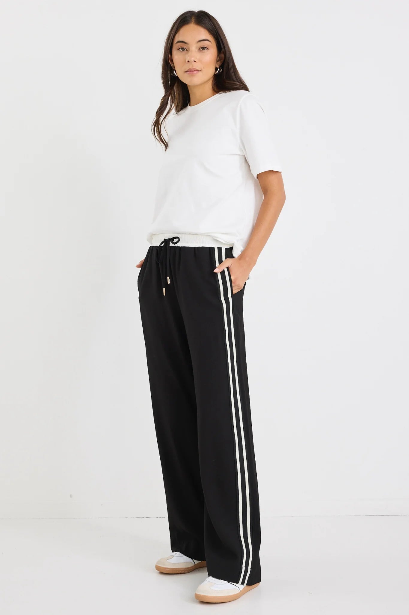 Ambient Wideleg Pants - Black
