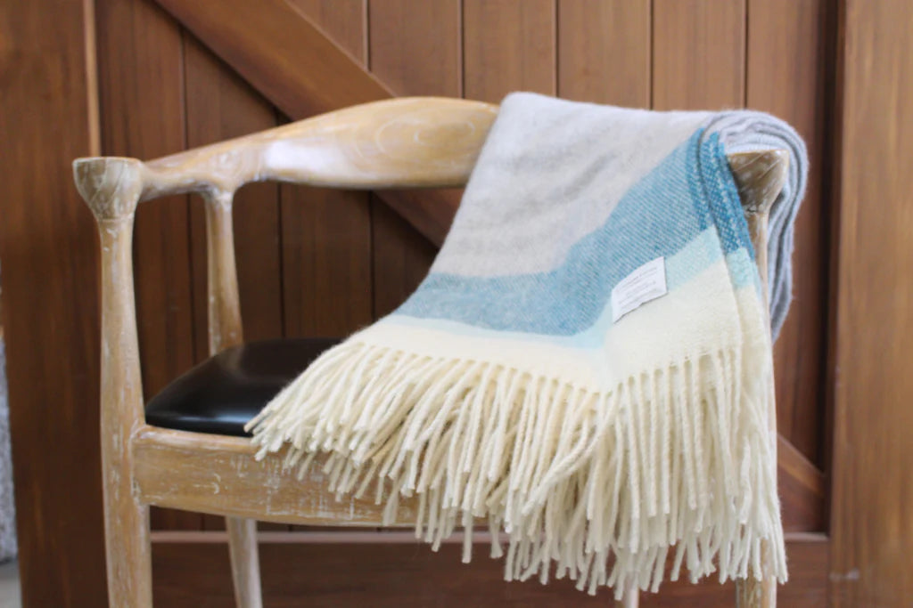 Mt Somers Station Lambs Wool Throw
