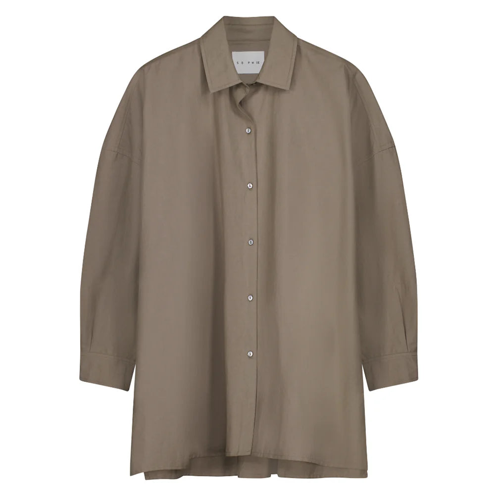 Boxy Shirt - Fog