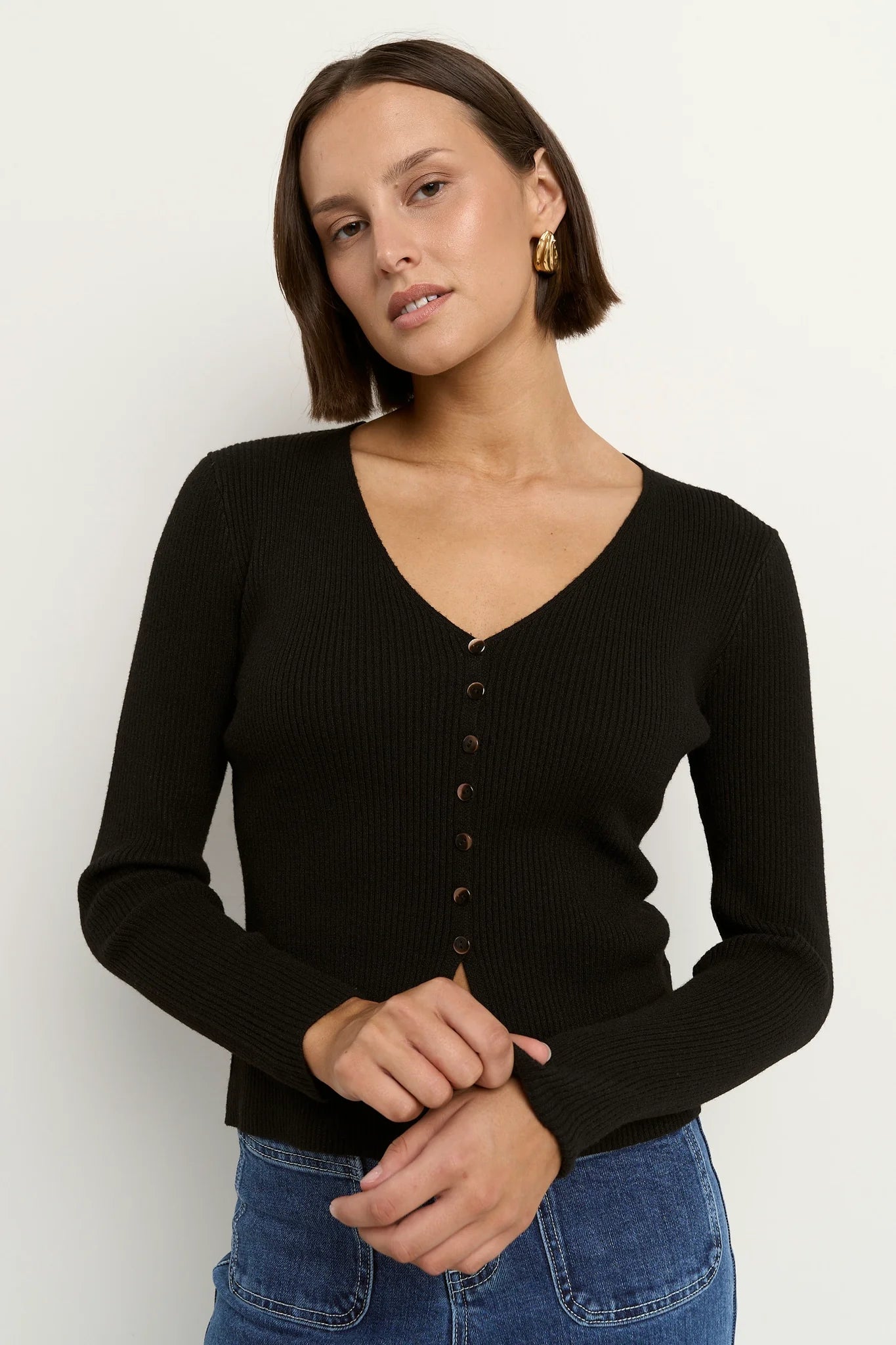 Character Cardigan - Black