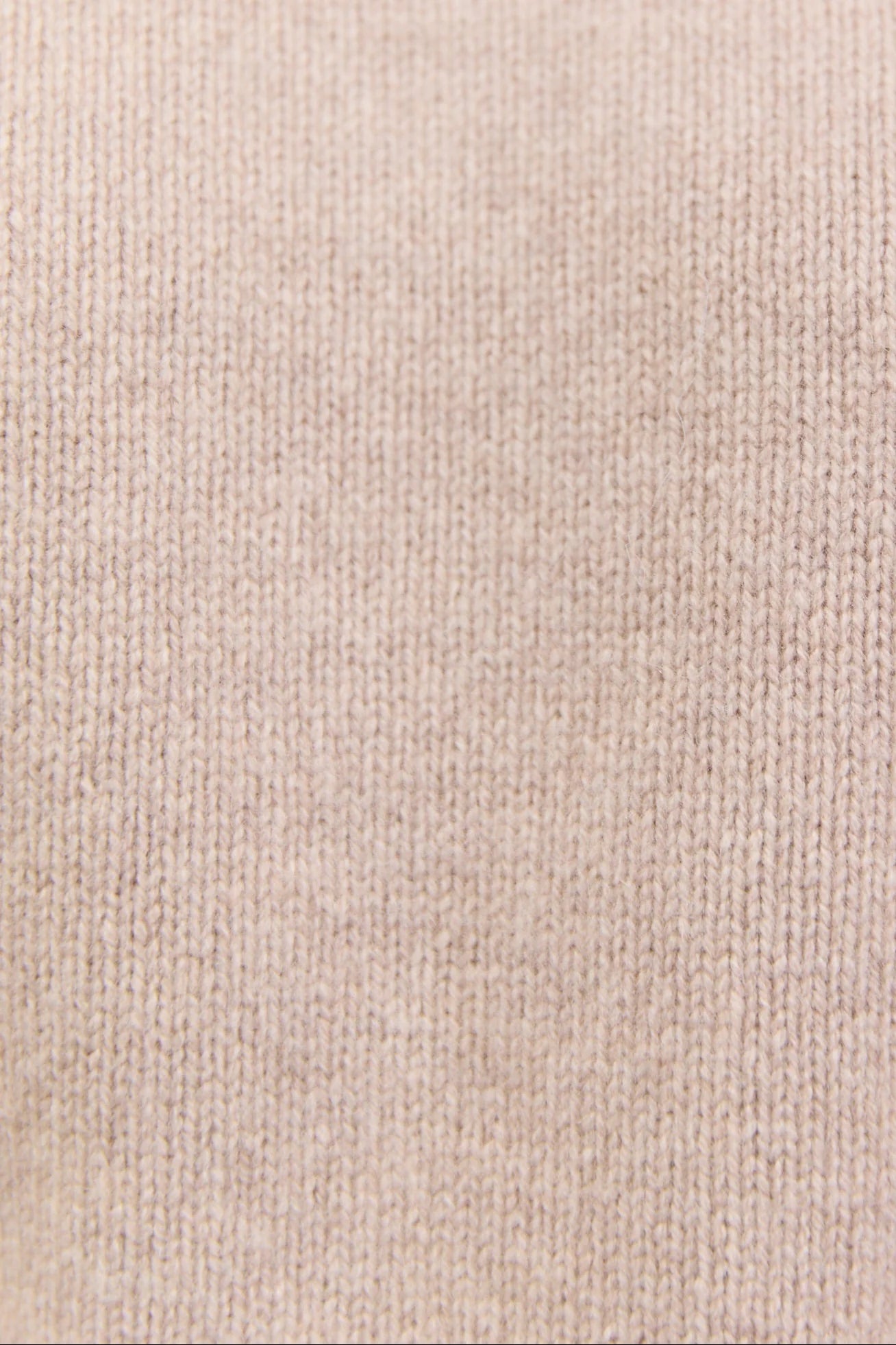 Goddess Wool/Cashmere Knit Tee - Oat