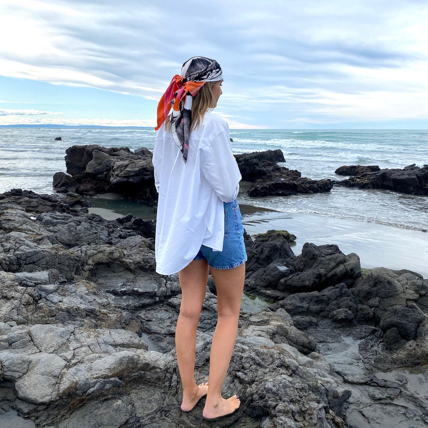 Mulberry Silk Scarf - The Simpson