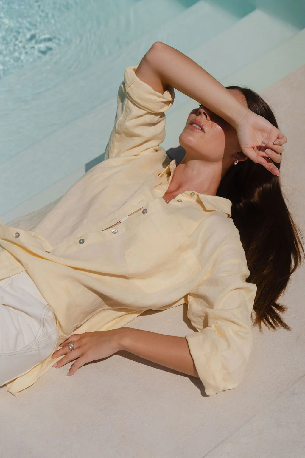 Optimum Linen Shirt - Lemon