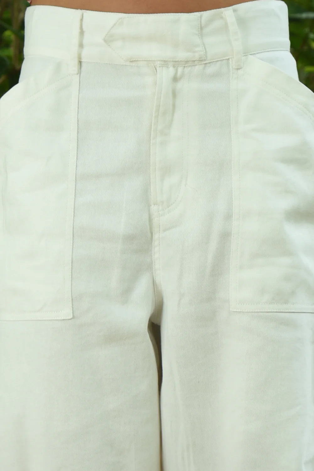 Pocket Rocker Trouser - Ivory