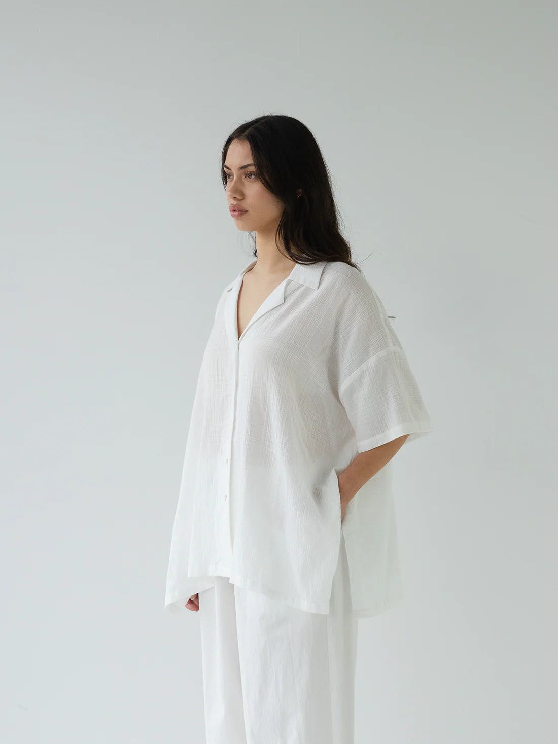 Short Sleeves Shirt - Chalk Check