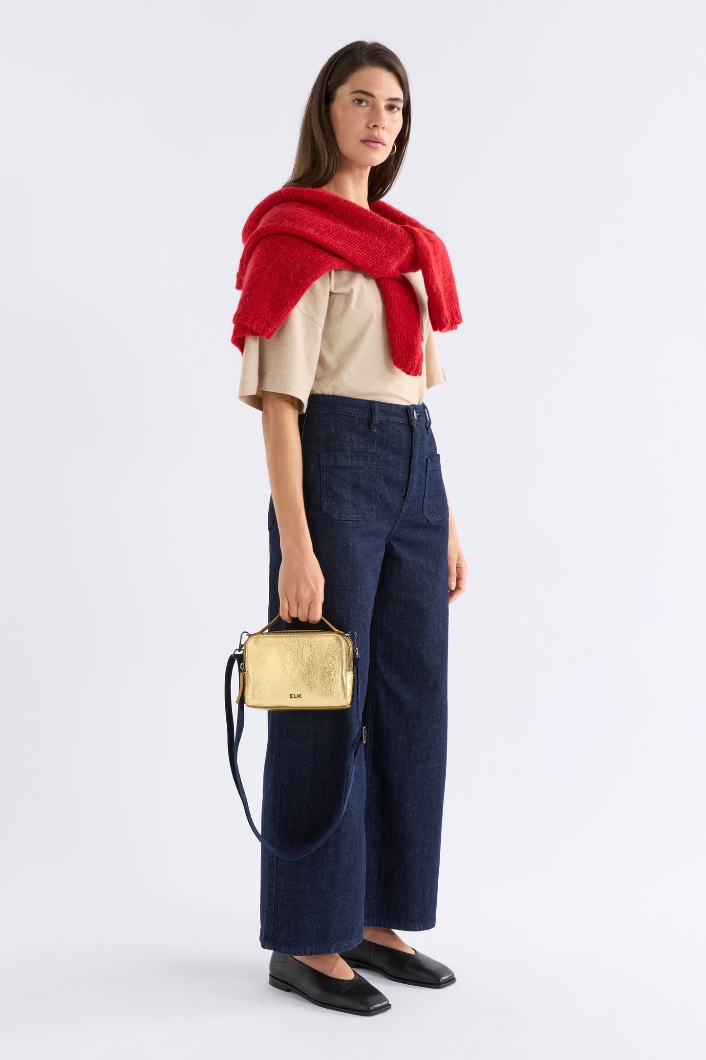 Agna Sweater - Flame Red