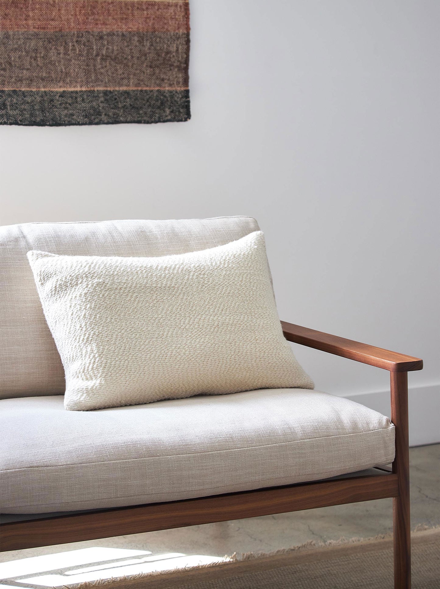 Boucle Cushion Cover - Natural