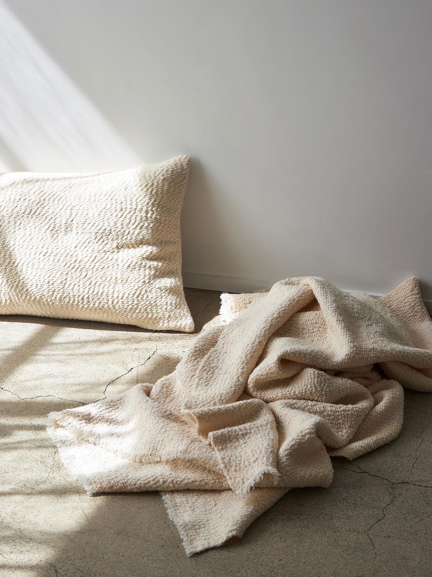 Boucle Cushion Cover - Natural