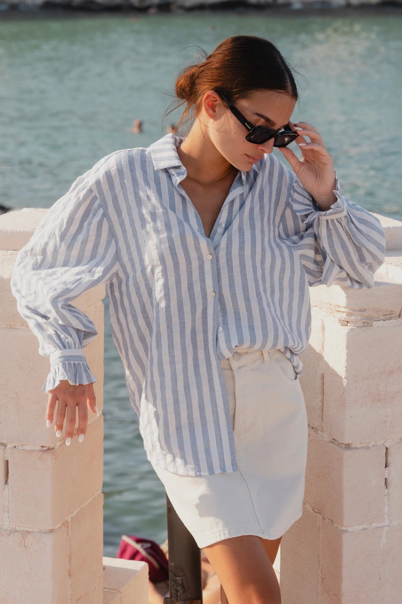 Connection Shirt - Blue Stripe