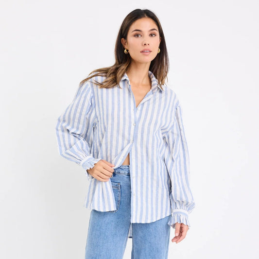 Connection Shirt - Blue Stripe