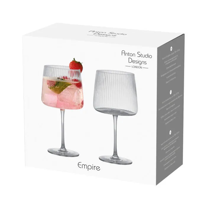 Empire Gin Glasses (Set of Two)