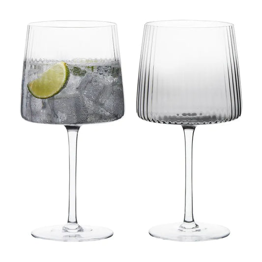 Empire Gin Glasses (Set of Two) - Smoke