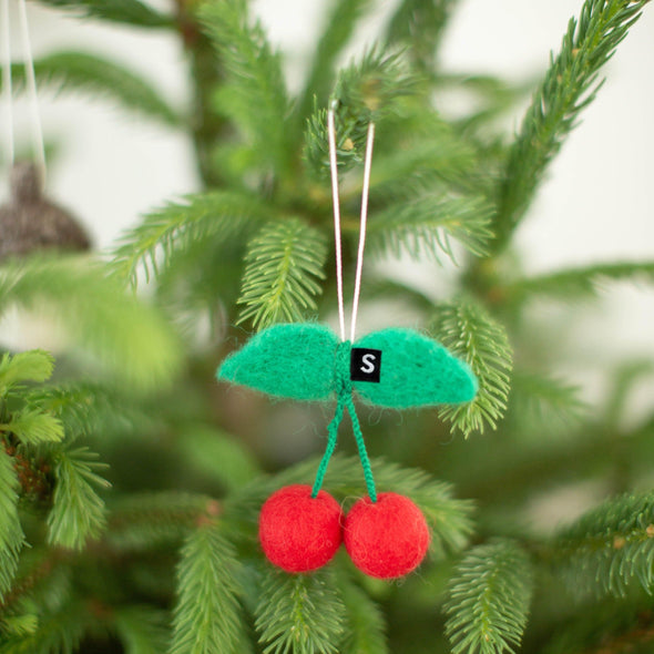 Festive Felt Decoration Trio