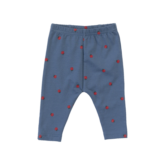 Leggings - Raspberry Blue Print