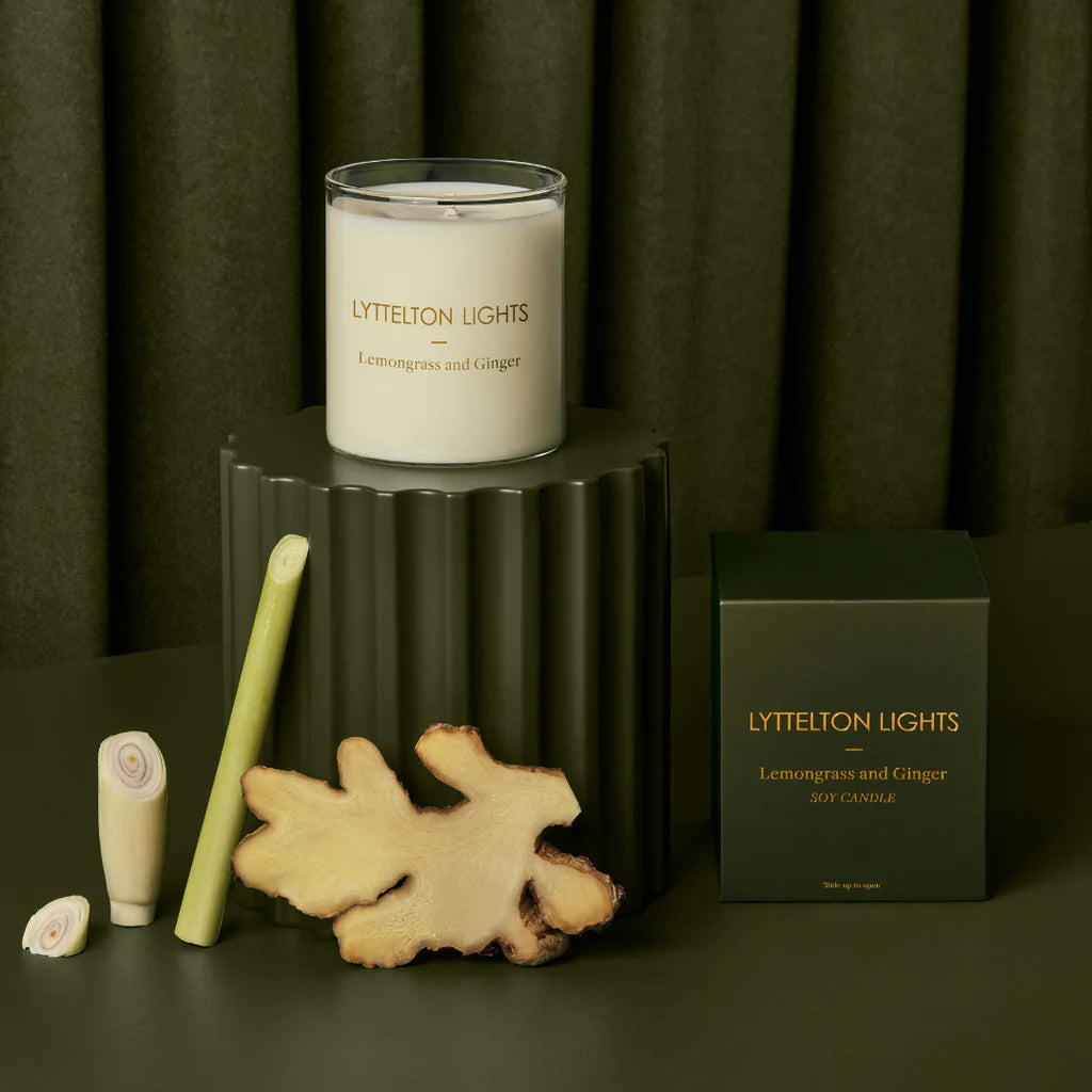 Lemongrass & Ginger Candle - Medium
