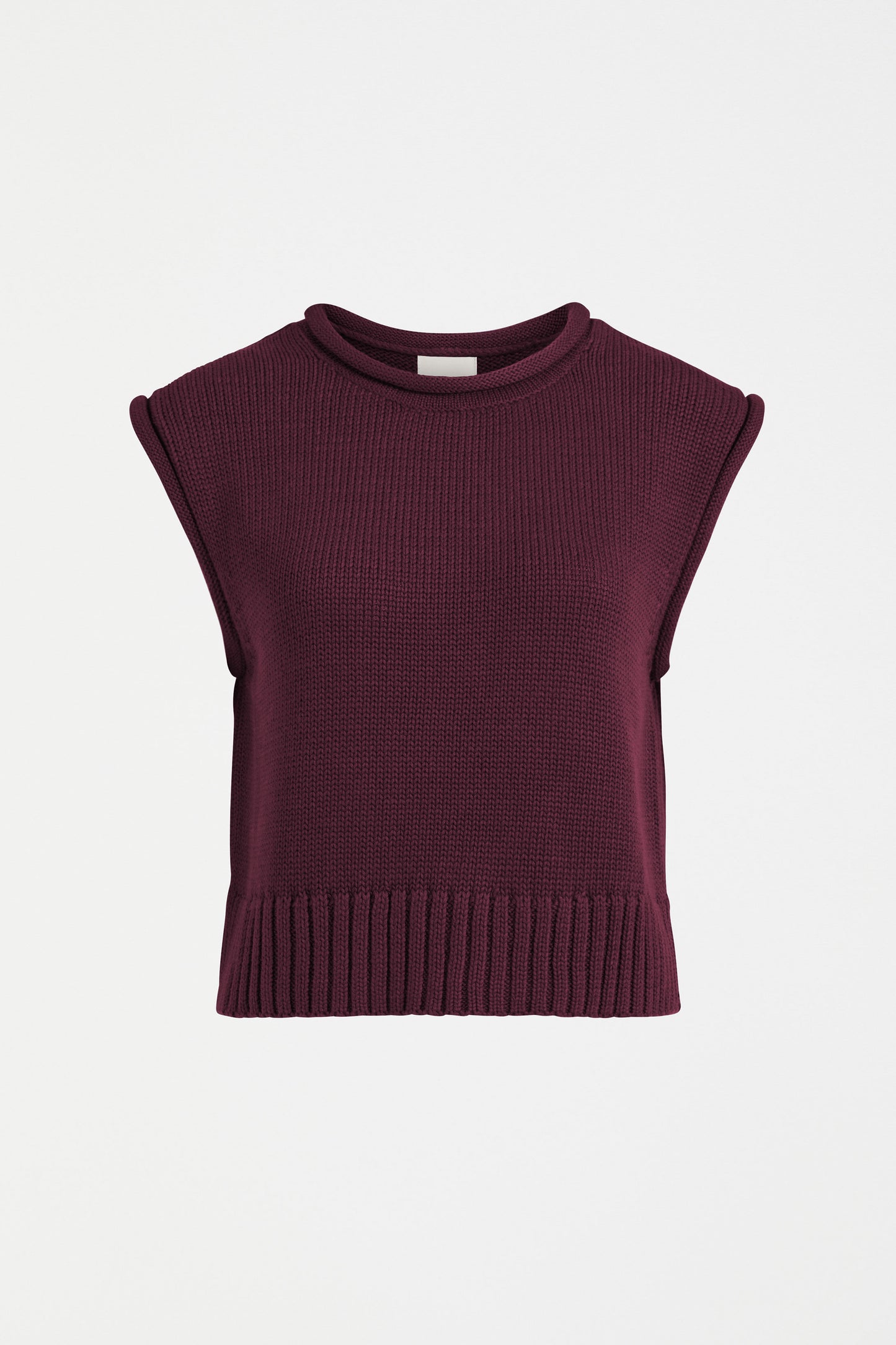 Lunel Knit Vest - Shiraz