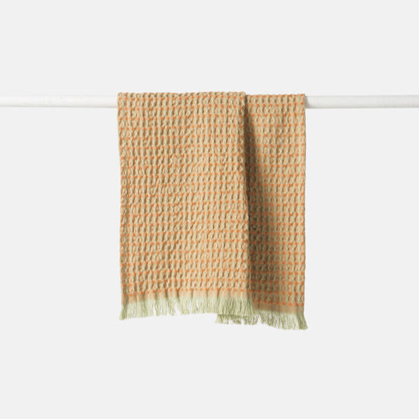 Mae Hand Towel - Avocado/Jaffa