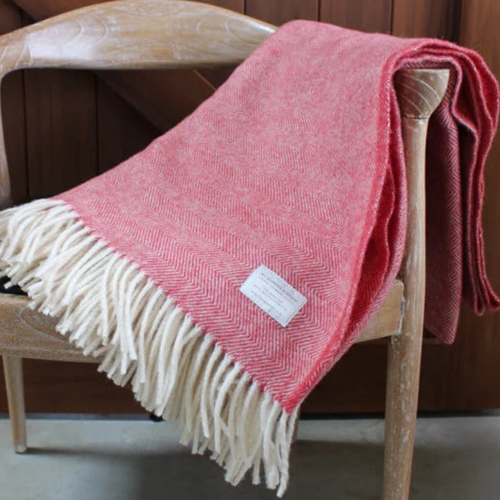 Mt Somers Station Lambs Wool Throw