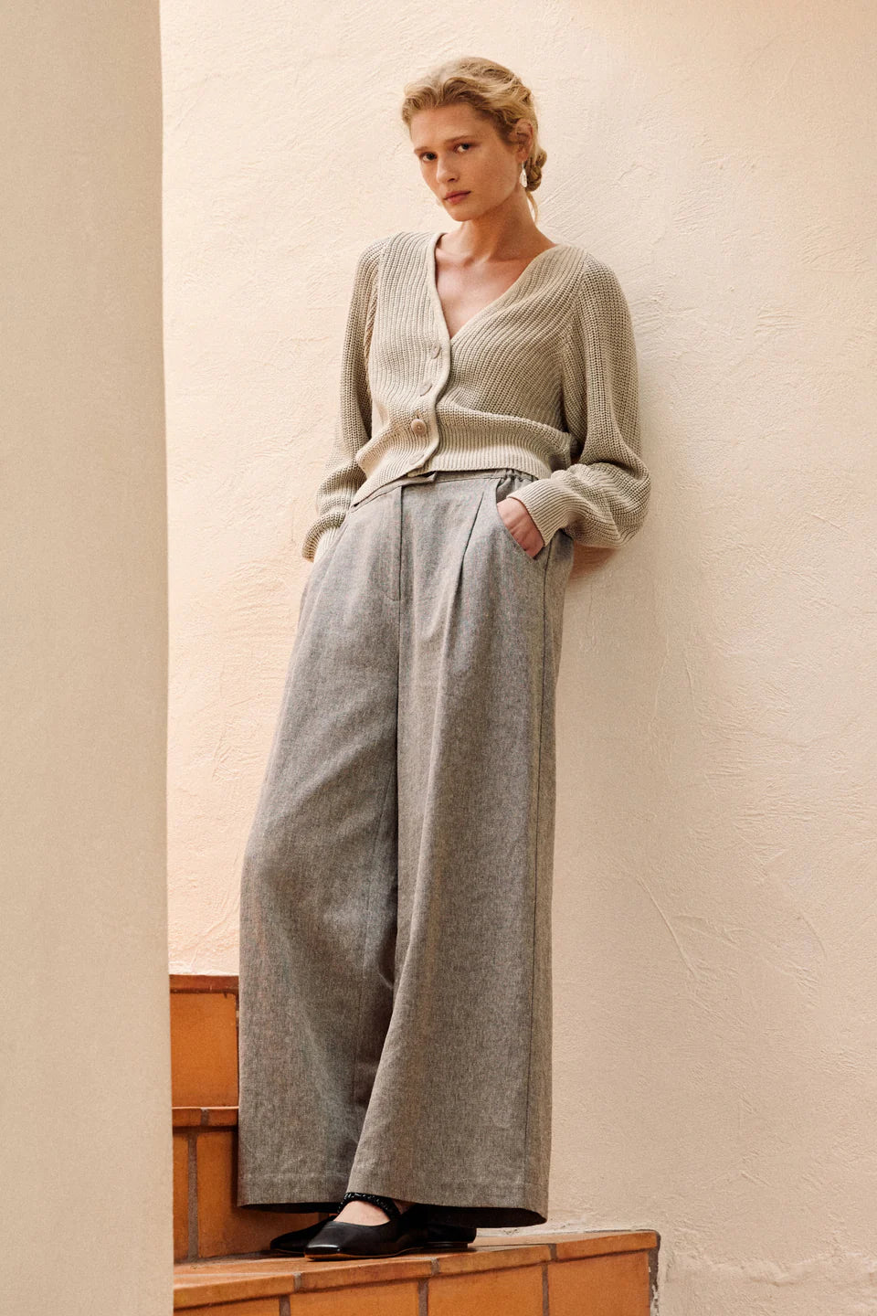 Saari Cardigan - Ecru
