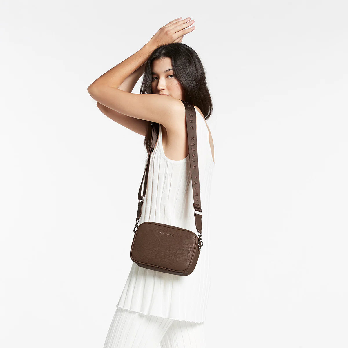 Plunder With Webbed Strap - Cocoa
