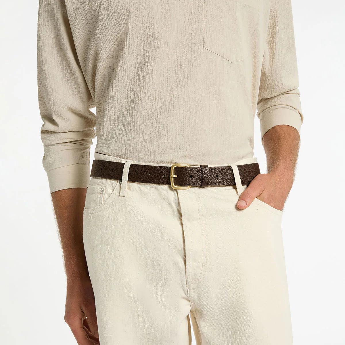 Ease Up Belt - Choc/Gold