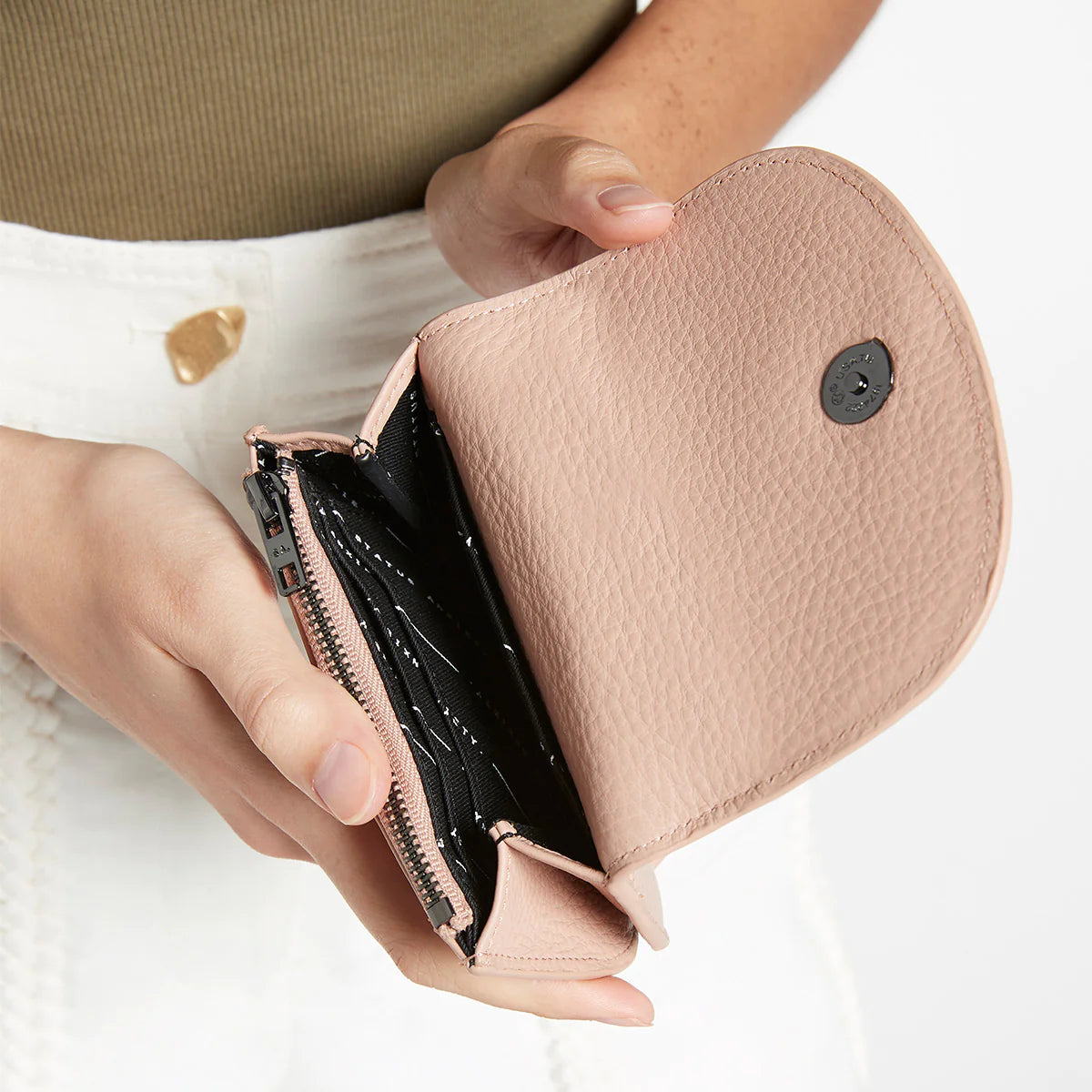 Us For Now Wallet - Dusky Pink