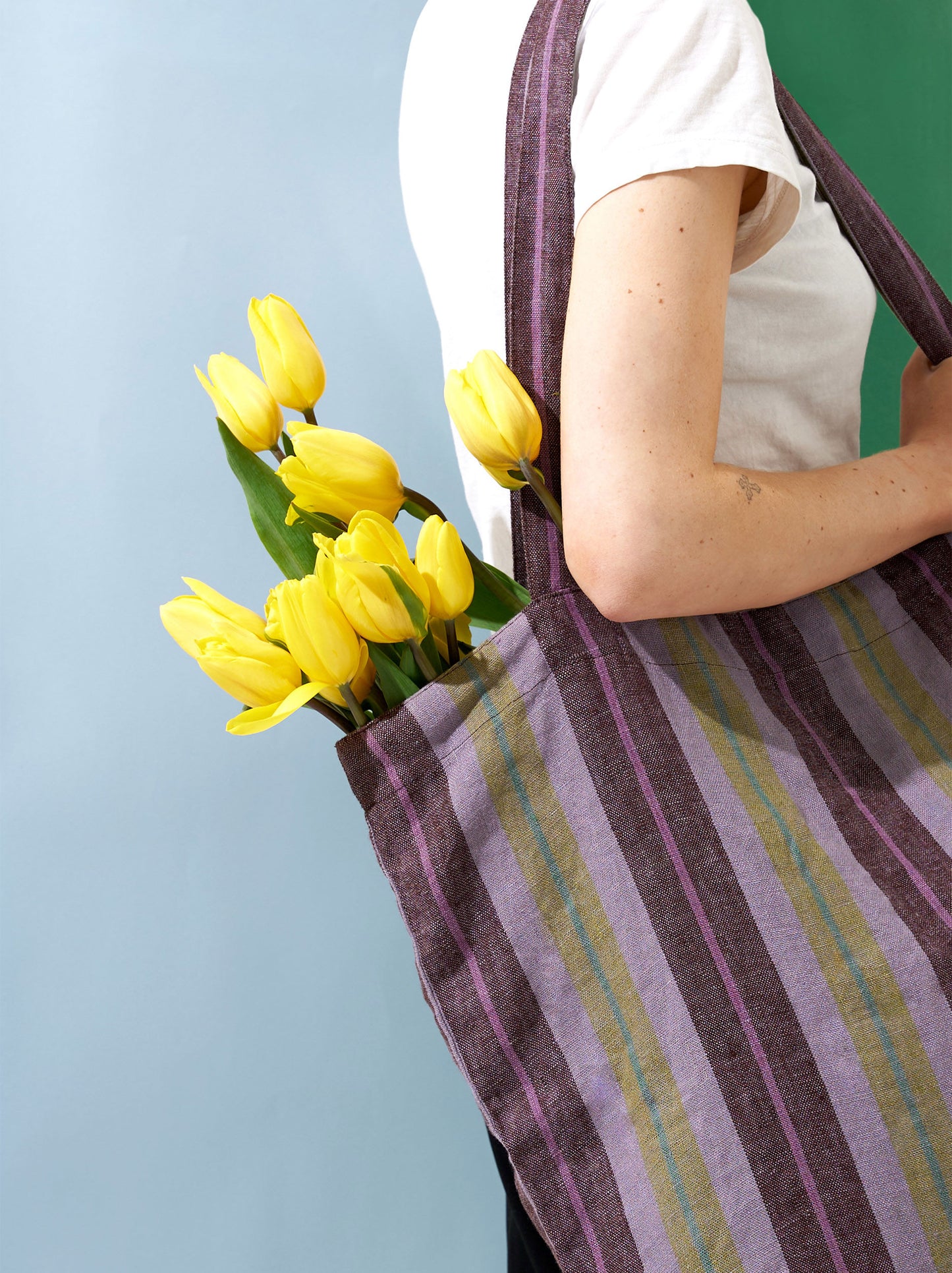 Striped Market Bag + Colours