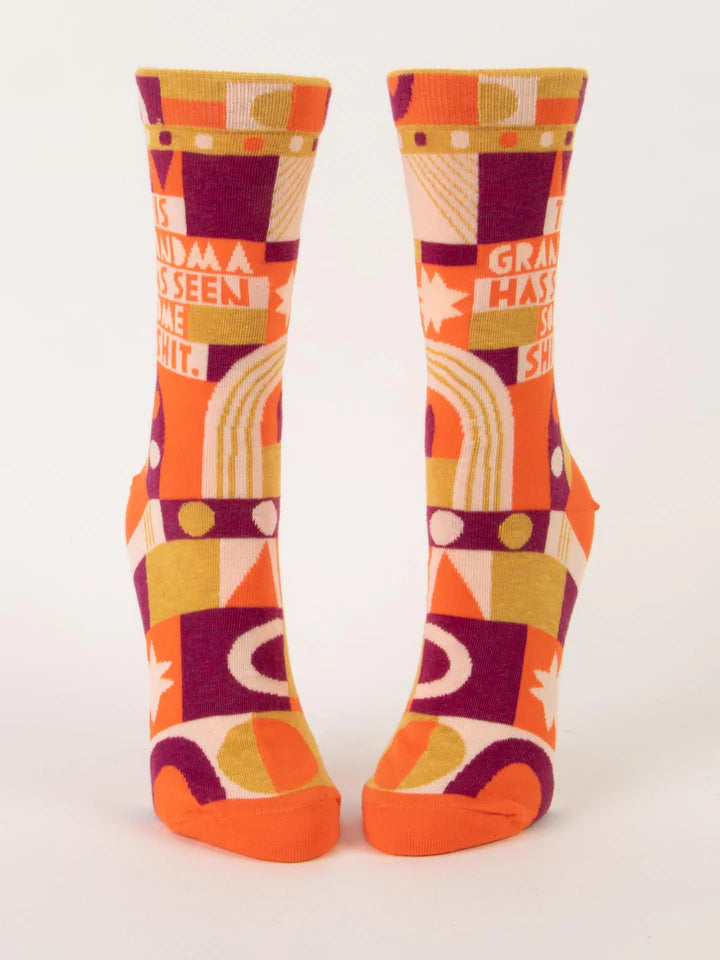 This Grandma Has Seen Some Shit - Crew Socks