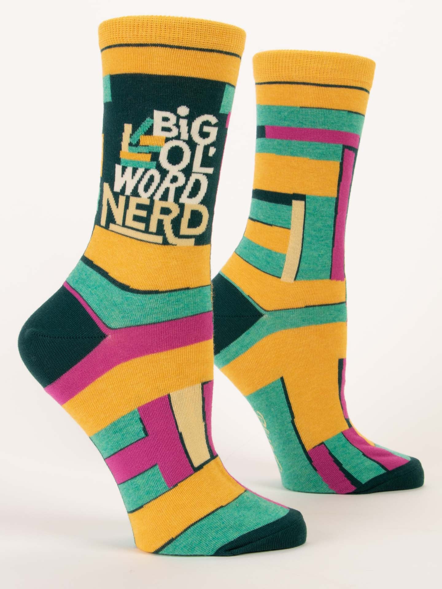 Big 'Ol Word Nerd - Crew Sock