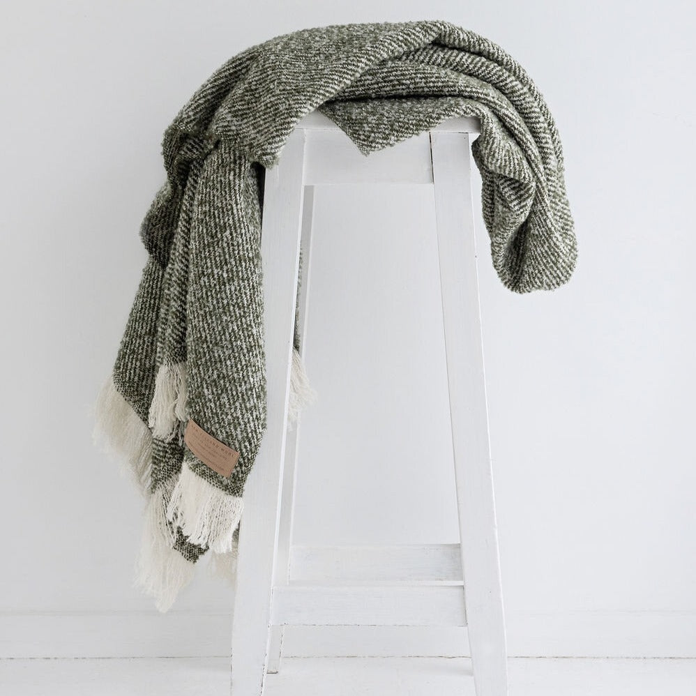 Wool Twill Throw