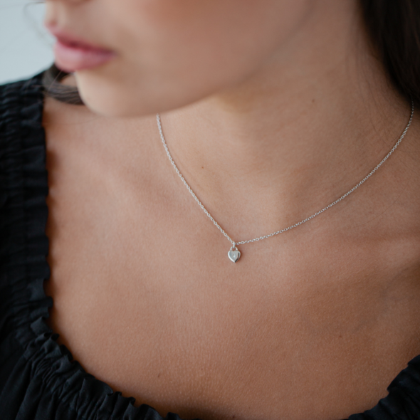 Sweetheart Necklace - Gold & Silver