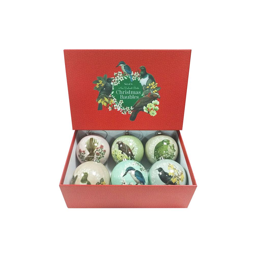 Set of Six Baubles