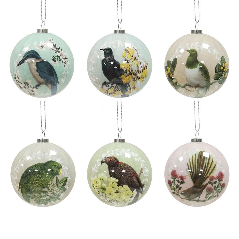 Set of Six Baubles