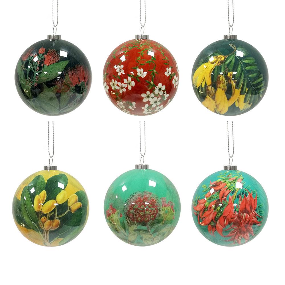 Set of Six Baubles