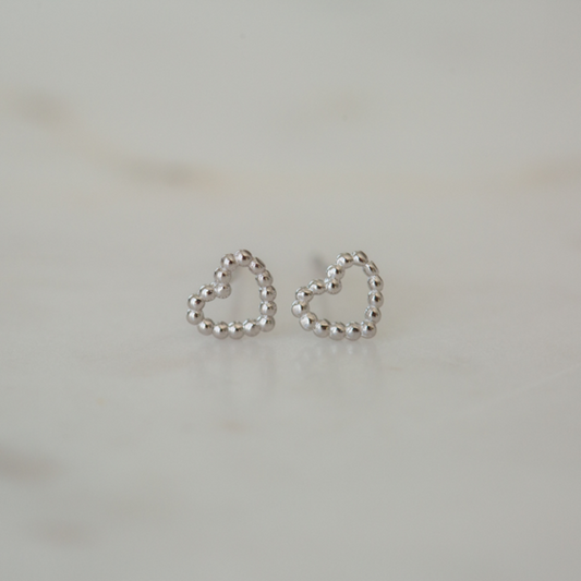 Dotty Love Studs - Gold & Silver