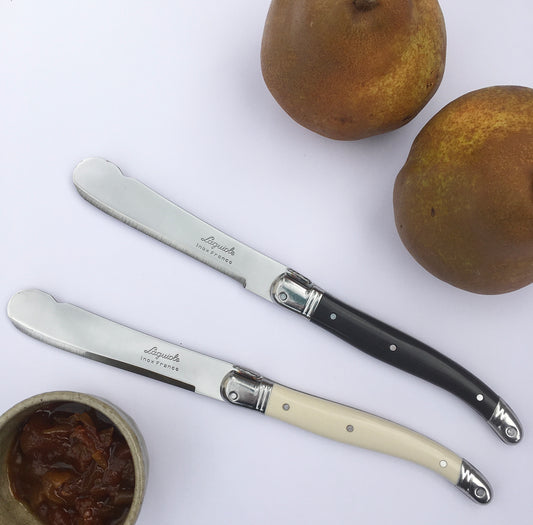 Long Butter Knife - Ivory or Black