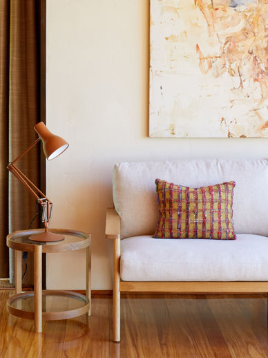 Mabel Silk Blend Cushion Cover - Miso/Multi