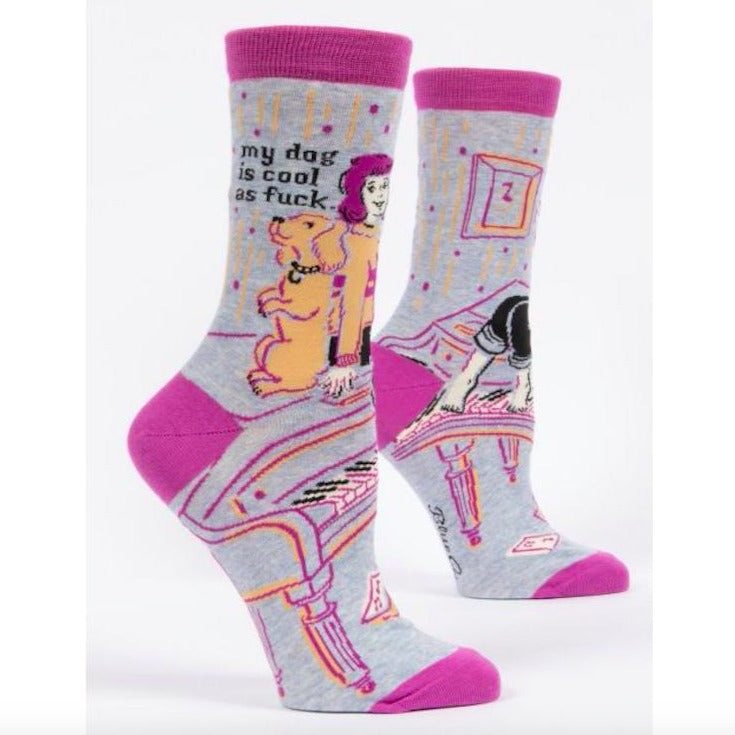 My Dog is Cool as F**k - Crew Socks