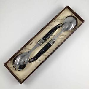 Salad Servers Gift Box - Ivory or Black
