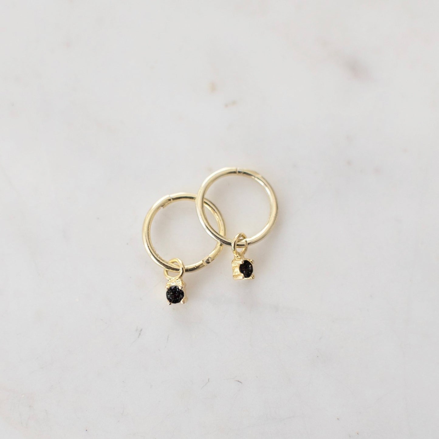 Mini Rock Sleepers Black - Gold & Silver