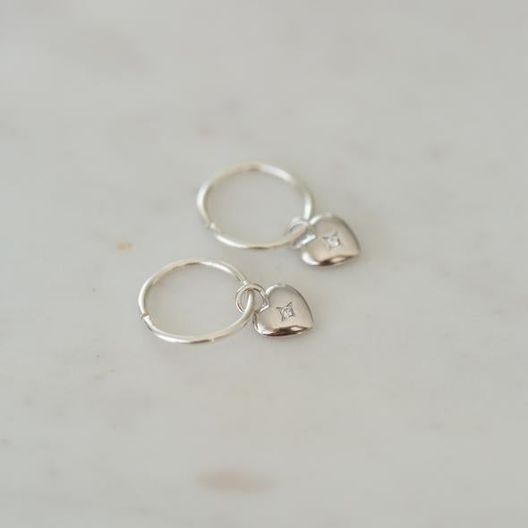 Sweetheart Sleepers - Gold & Silver