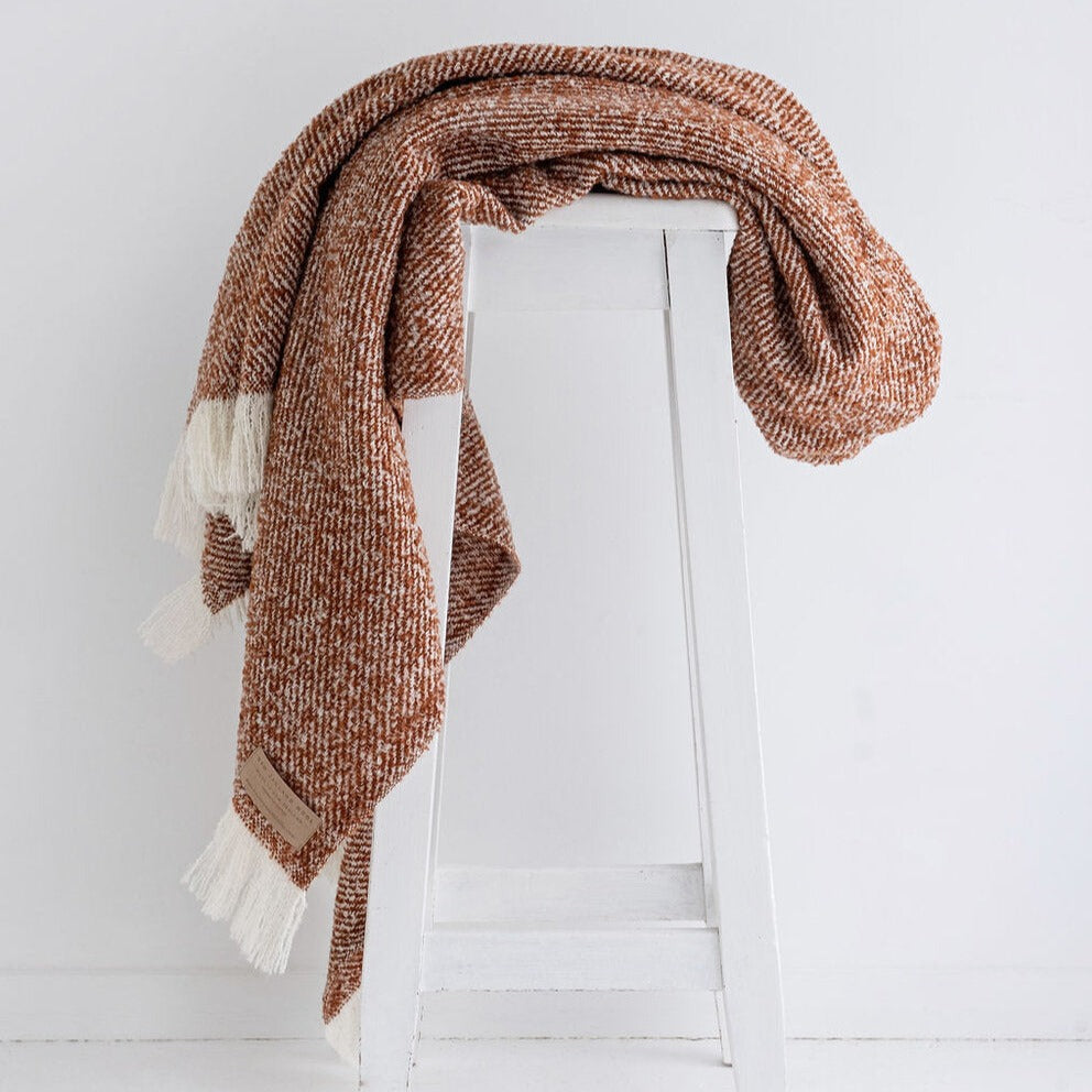 Wool Twill Throw