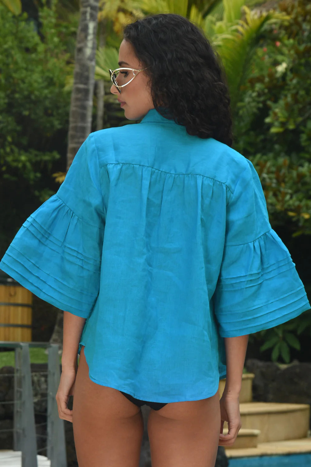Just My Tuck Shirt - Blue