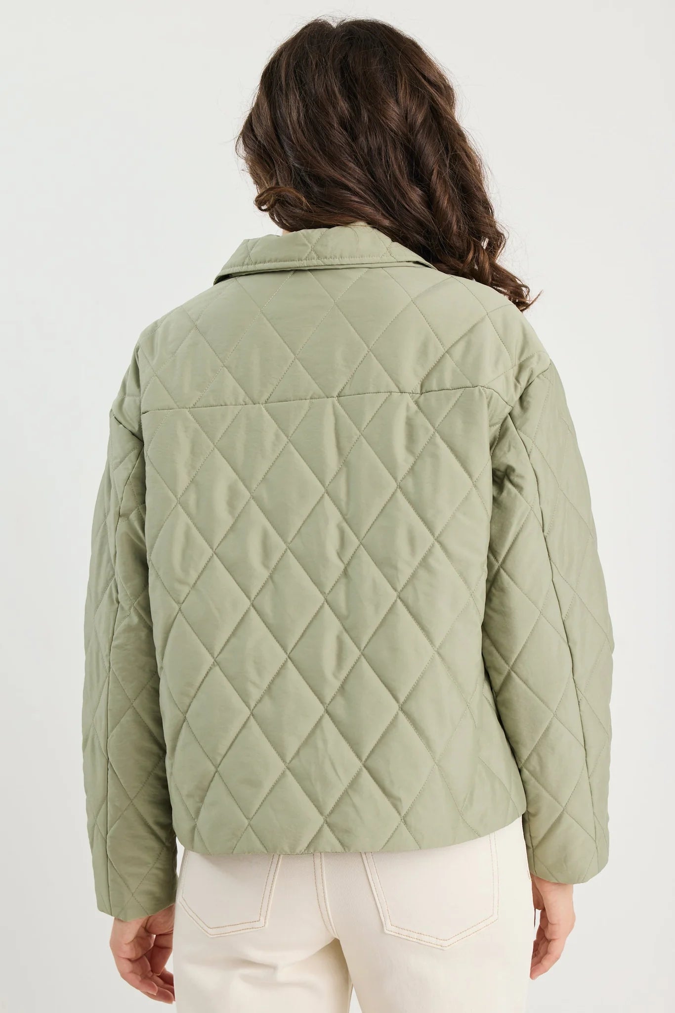Absolute Quilted Jacket - Soft Khaki