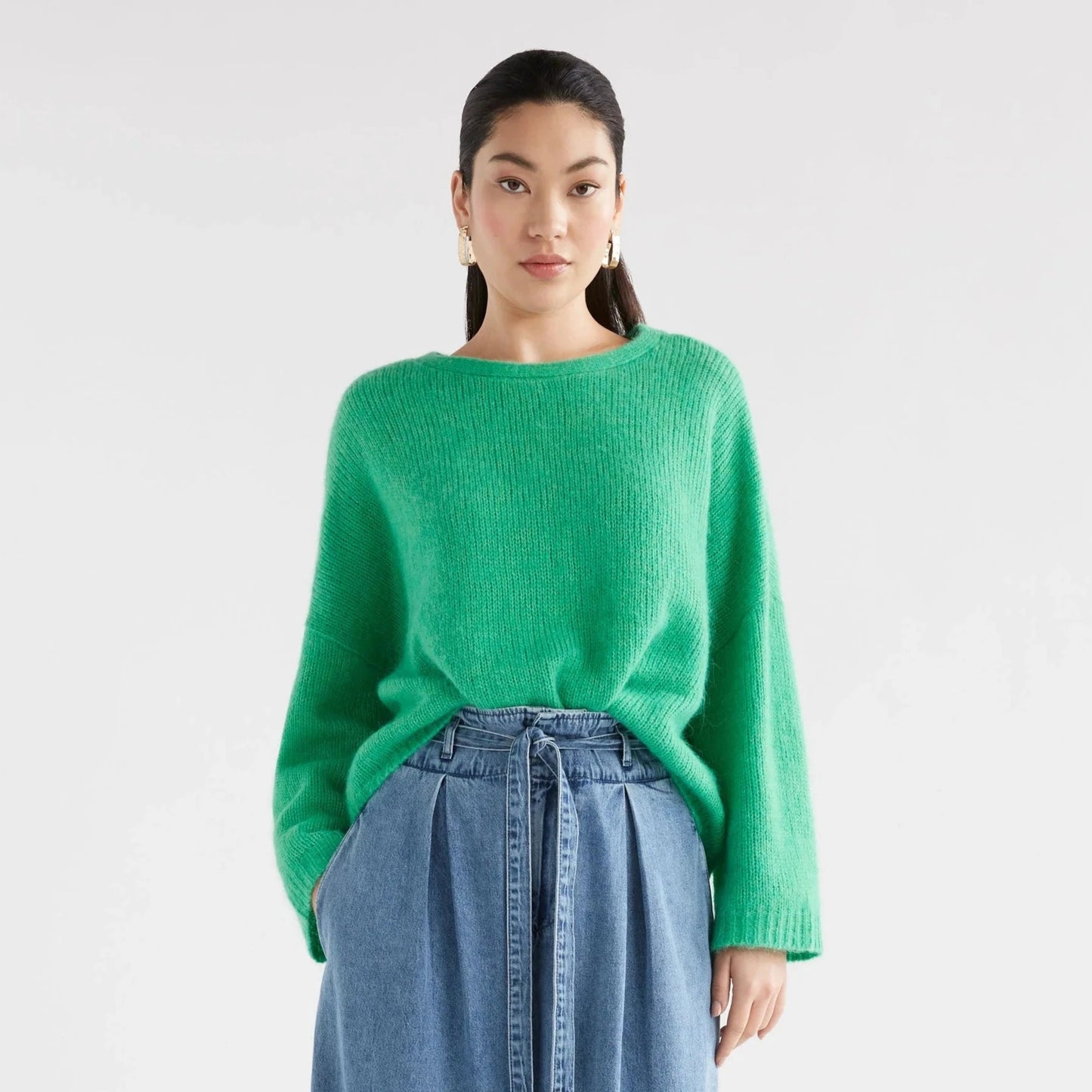Agna Sweater - Electric Green