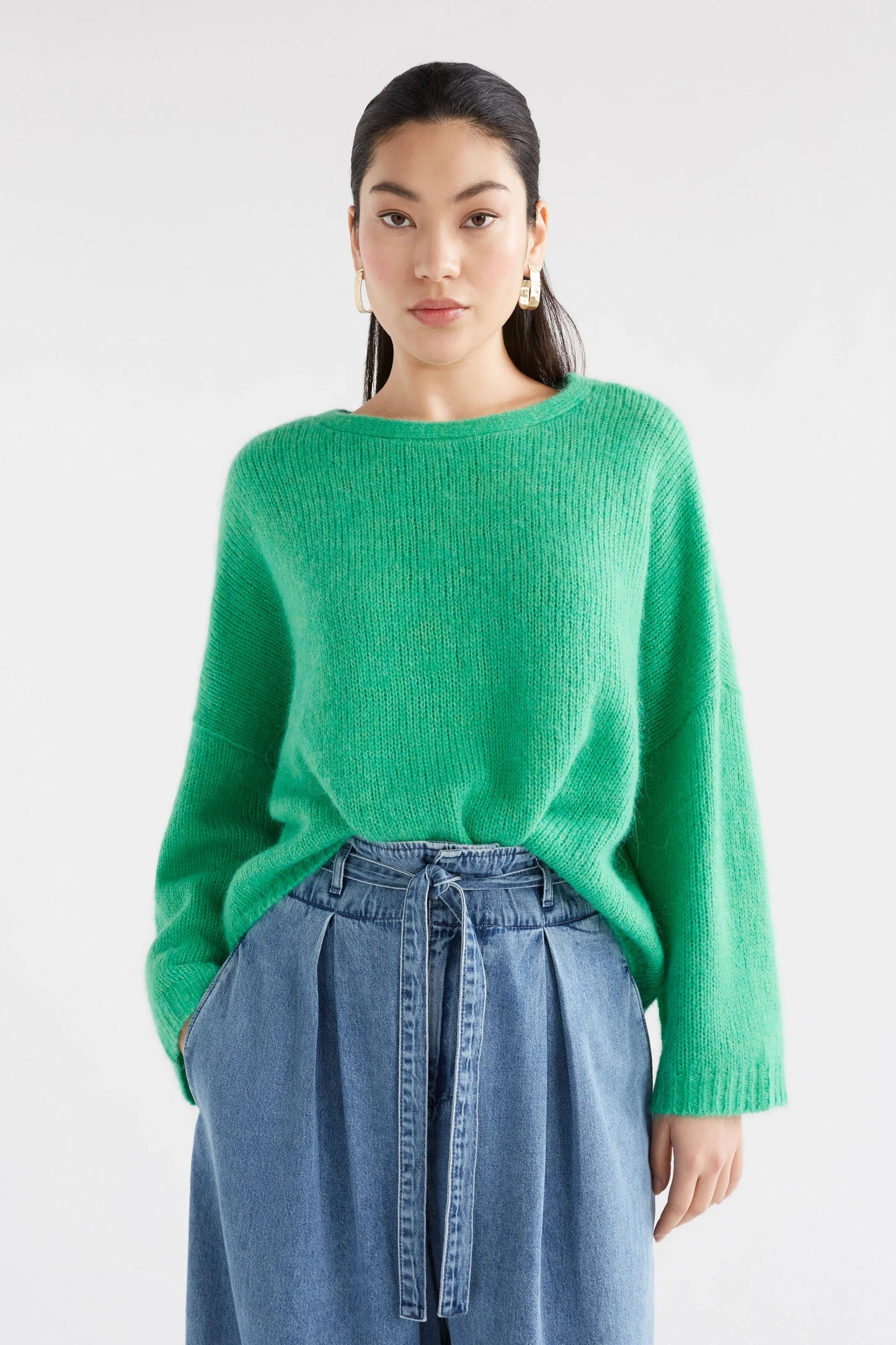 Agna Sweater - Electric Green
