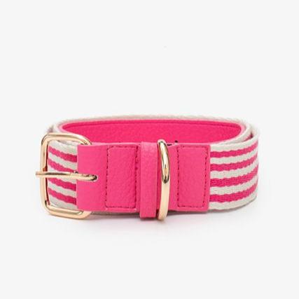 Sadie Stripe Belt - Pink